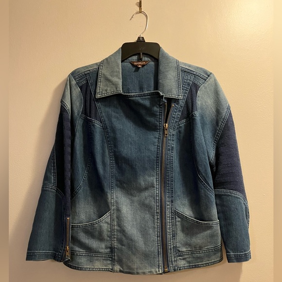 Multiples Jean Jacket - Picture 1 of 3